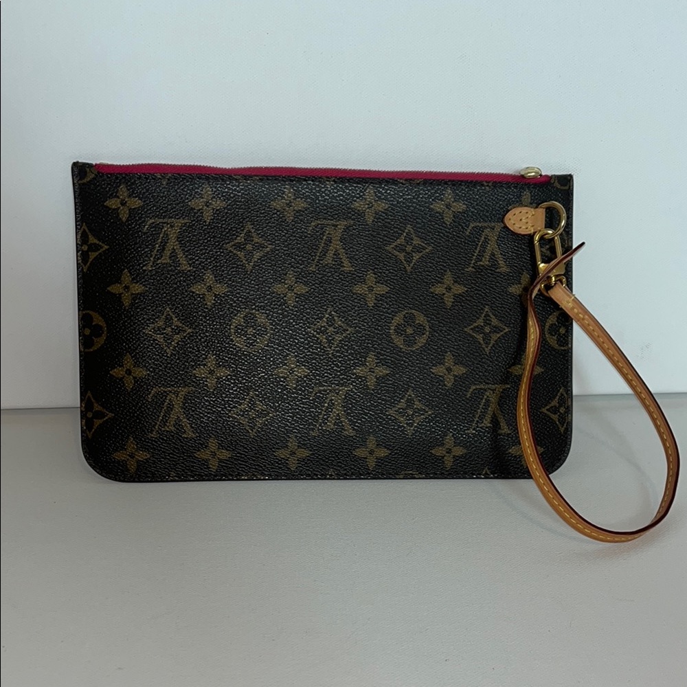 Louis Vuitton LV Monogram GM Neverfull Clutch Pouch Bag - Picture 3 of 12